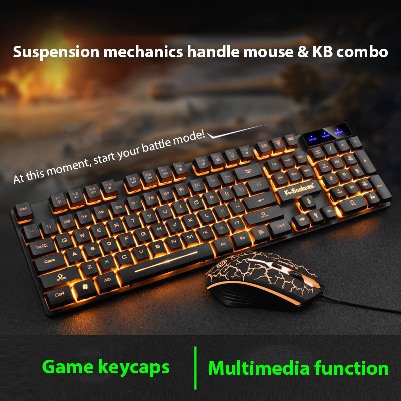 Gaming Keyboard And Mouse Combo - Set Keyboard dan Mouse KM320 Keyboard