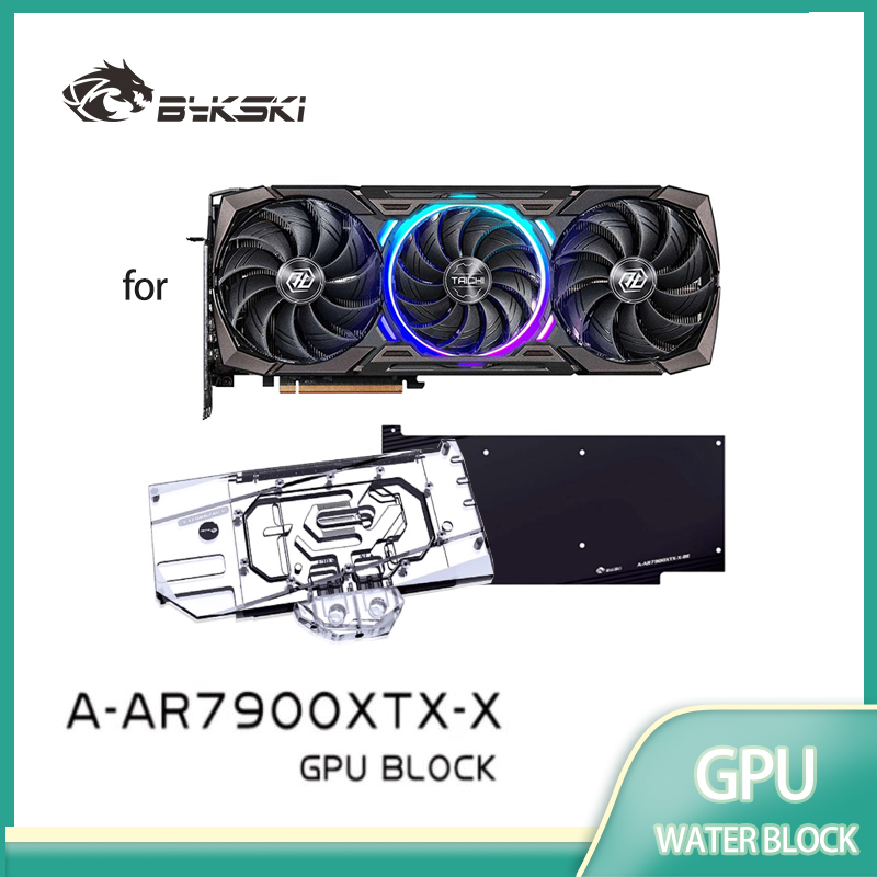 Amd Vga Rx 7900 Xtx - Bykski Water Block Digunakan untuk ASRock
