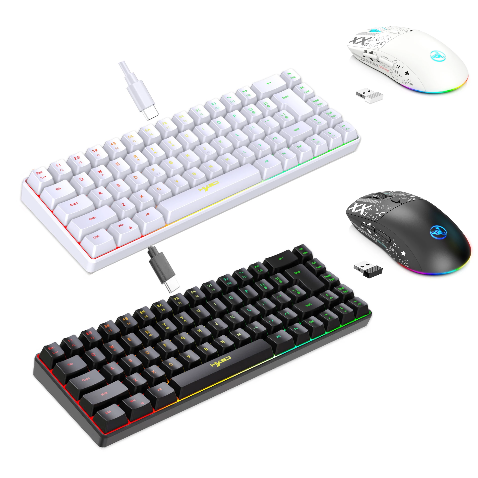 Gaming Keyboard And Mouse Combo - Kit Lampu Latar Belakang Keyboard dan