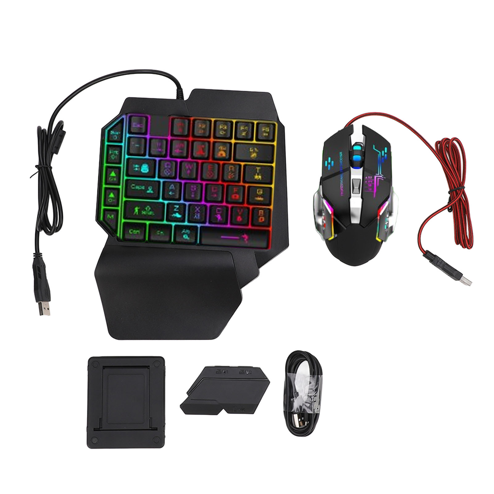 Gaming Keyboard And Mouse Combo - Set Konverter Mouse Keyboard Kombo Mouse