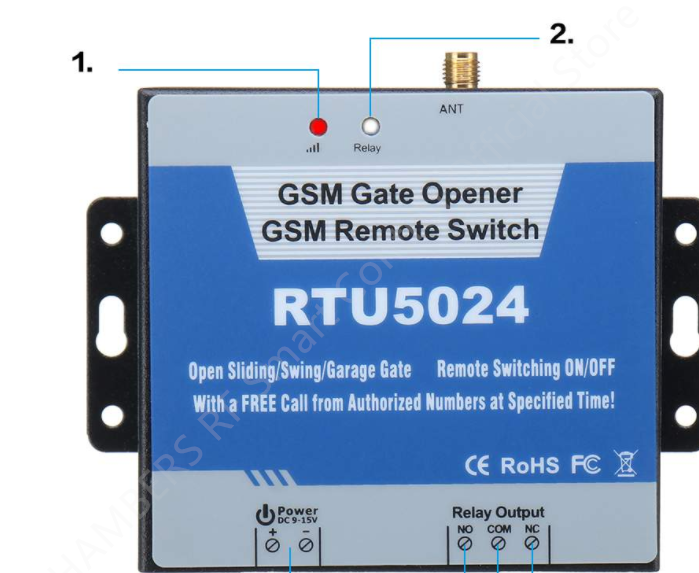 Switch Opener Tool - RTU5024 GSM Pembuka Gerbang Relay Switch