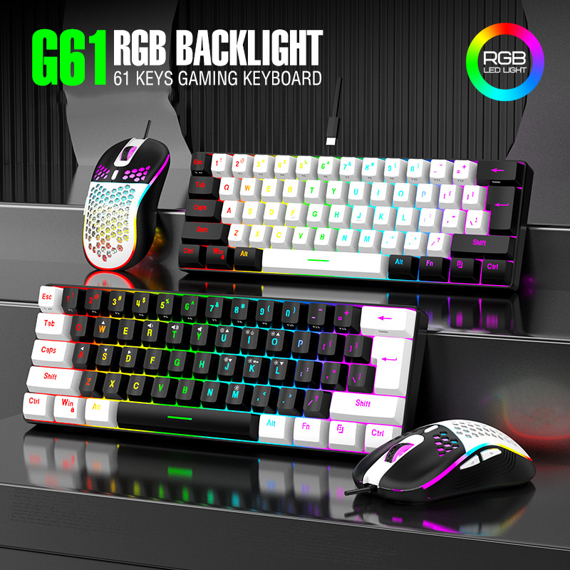 Gaming Keyboard And Mouse For Xbox - Set Keyboard dan Mouse 60% RGB