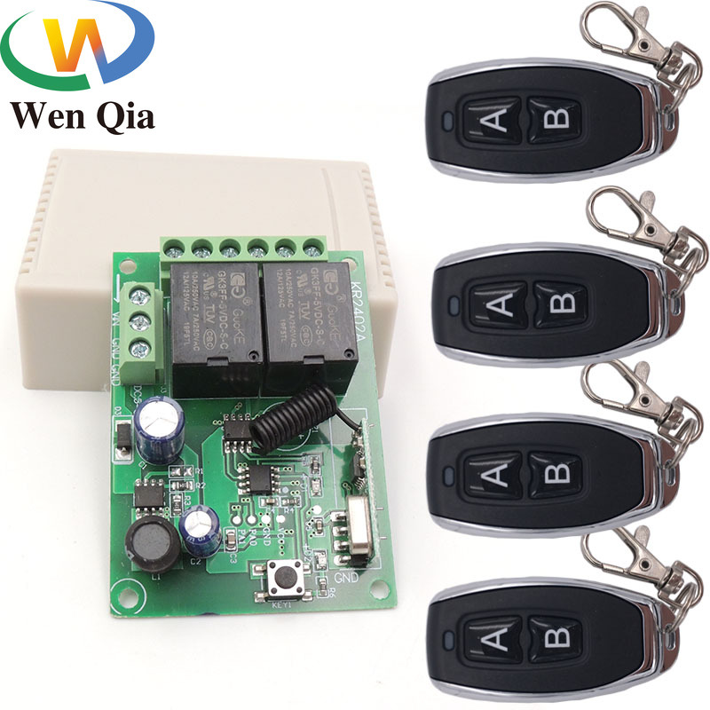 Switch Opener Tool - 433MHz Remote Control Nirkabel Universal DC6V