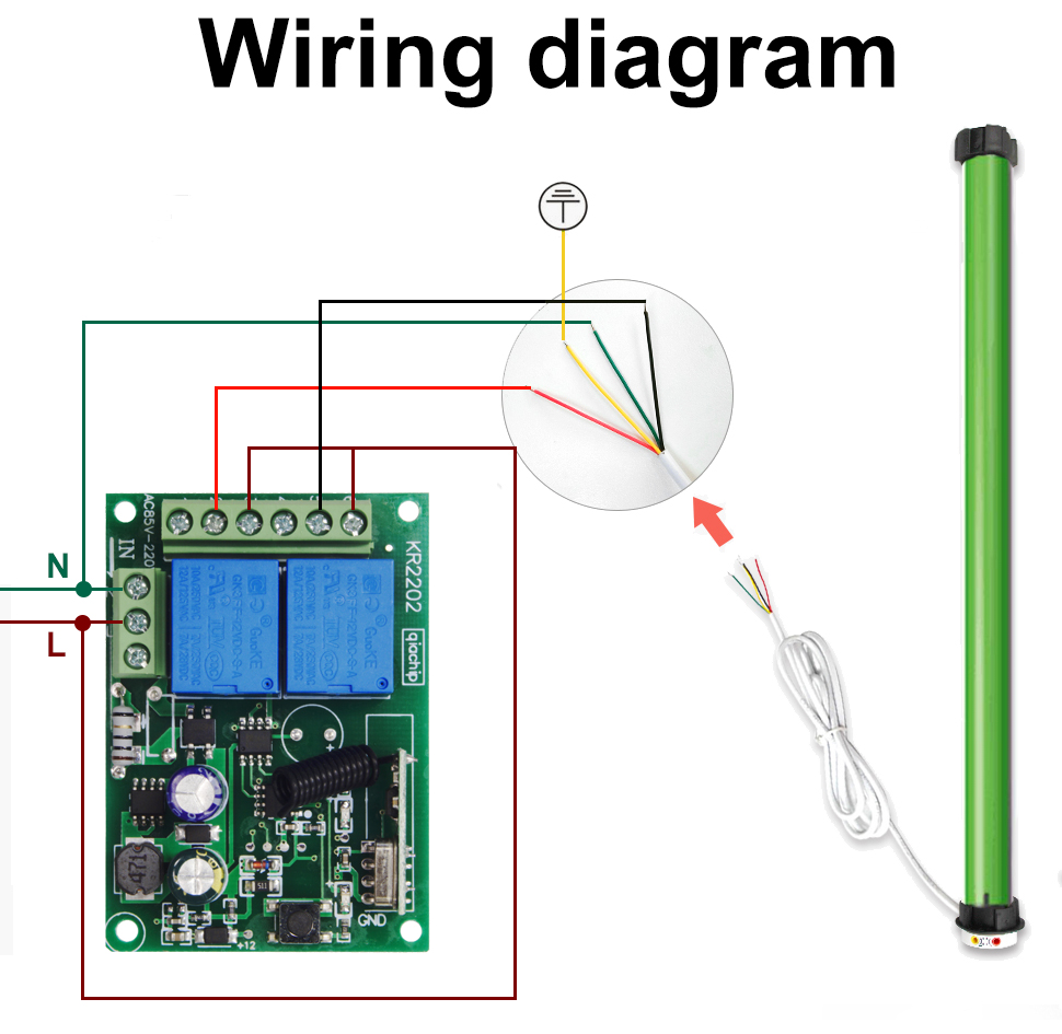 Qiacip 433 MHz AC 110V 220V 2C - Switch Opener Tool ulasan dan harga