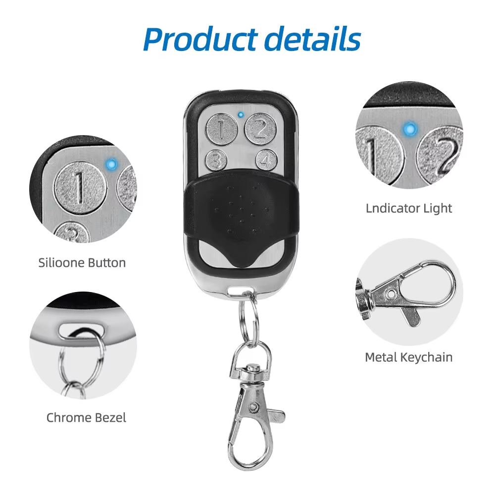 4 Tombol Remote Control 330MHZ - Switch Opener Tool ulasan dan harga
