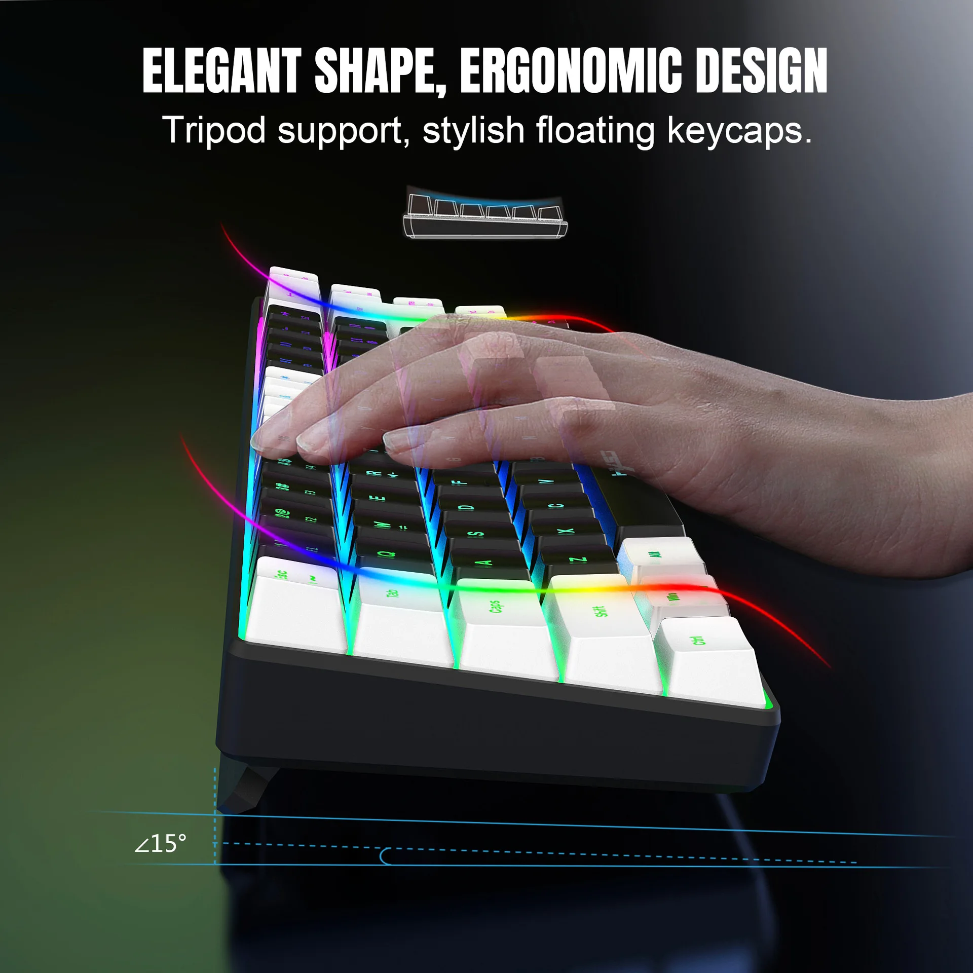 Kit Lampu Latar Belakang Keybo - Gaming Keyboard And Mouse Combo ulasan dan harga