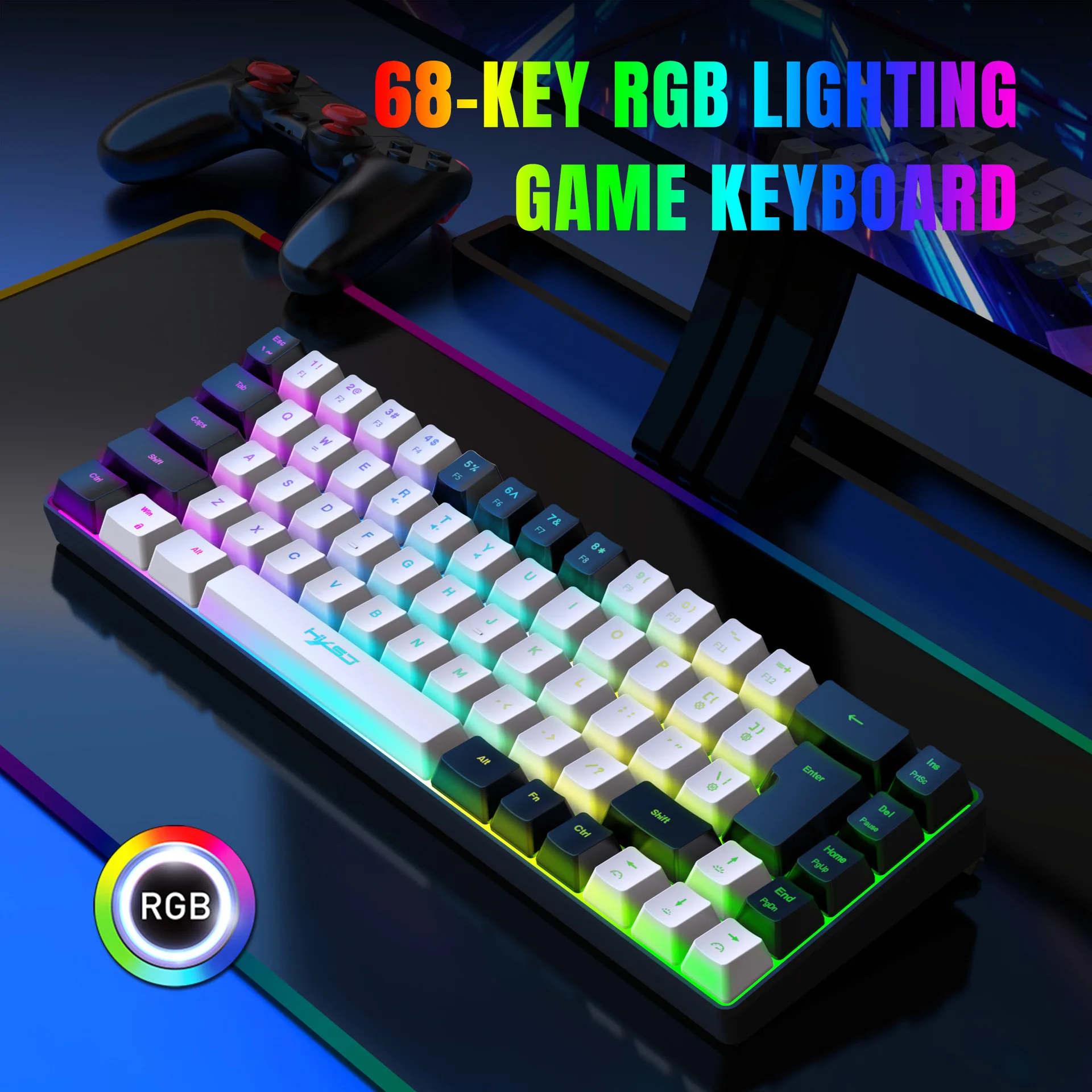 Kit Lampu Latar Belakang Keybo - Gaming Keyboard And Mouse Combo ulasan dan harga
