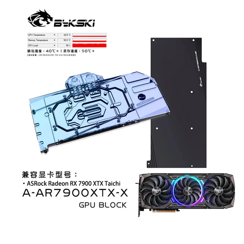 Blok Air Bykski Digunakan untu - Amd Vga Rx 7900 Xtx ulasan dan harga