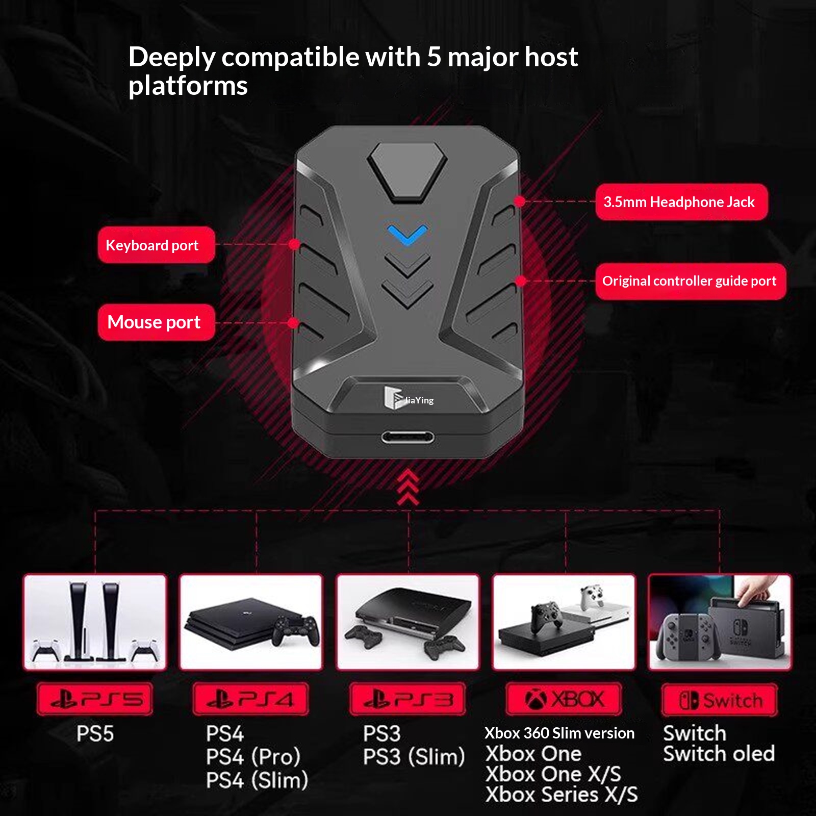 Konverter Keyboard dan Mouse M - Gaming Keyboard And Mouse For Xbox ulasan dan harga