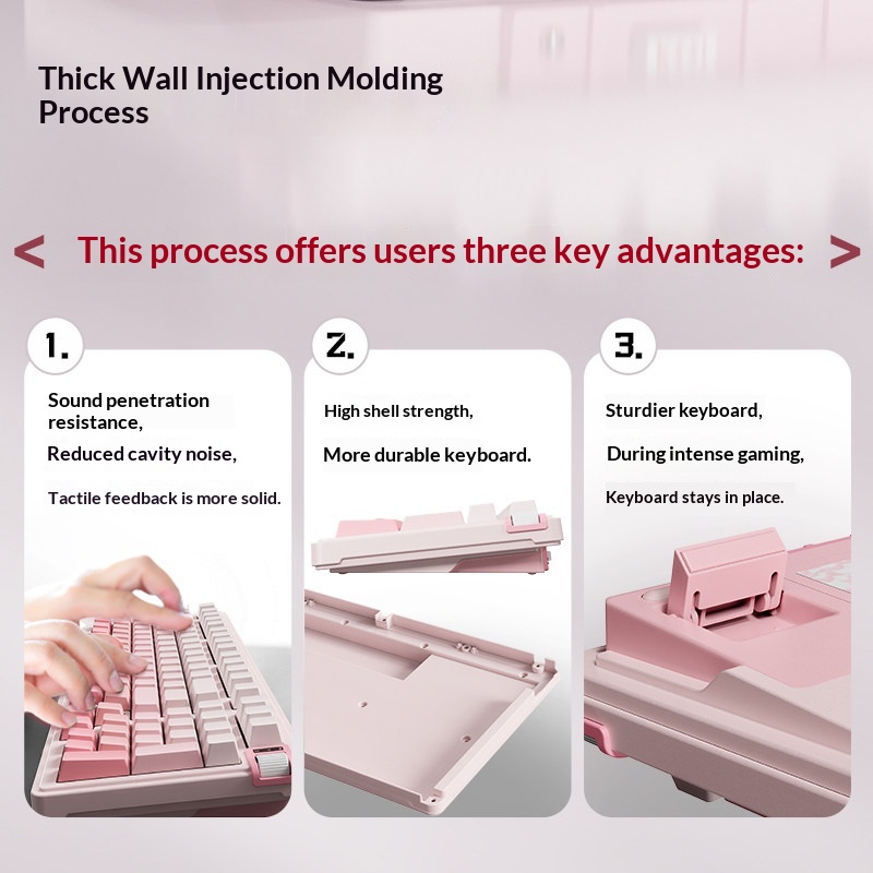 KZZI K98 V2 Keyboard Mekanik T - Gaming Keyboard Mechanical Wireless ulasan dan harga