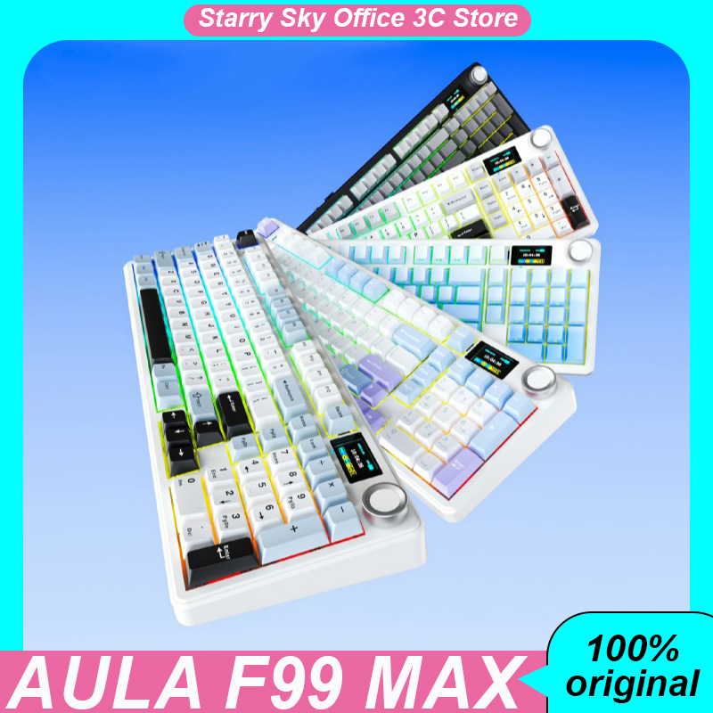 Keyboard Gaming Mekanik AULA F - Gaming Keyboard Mechanical Wireless ulasan dan harga