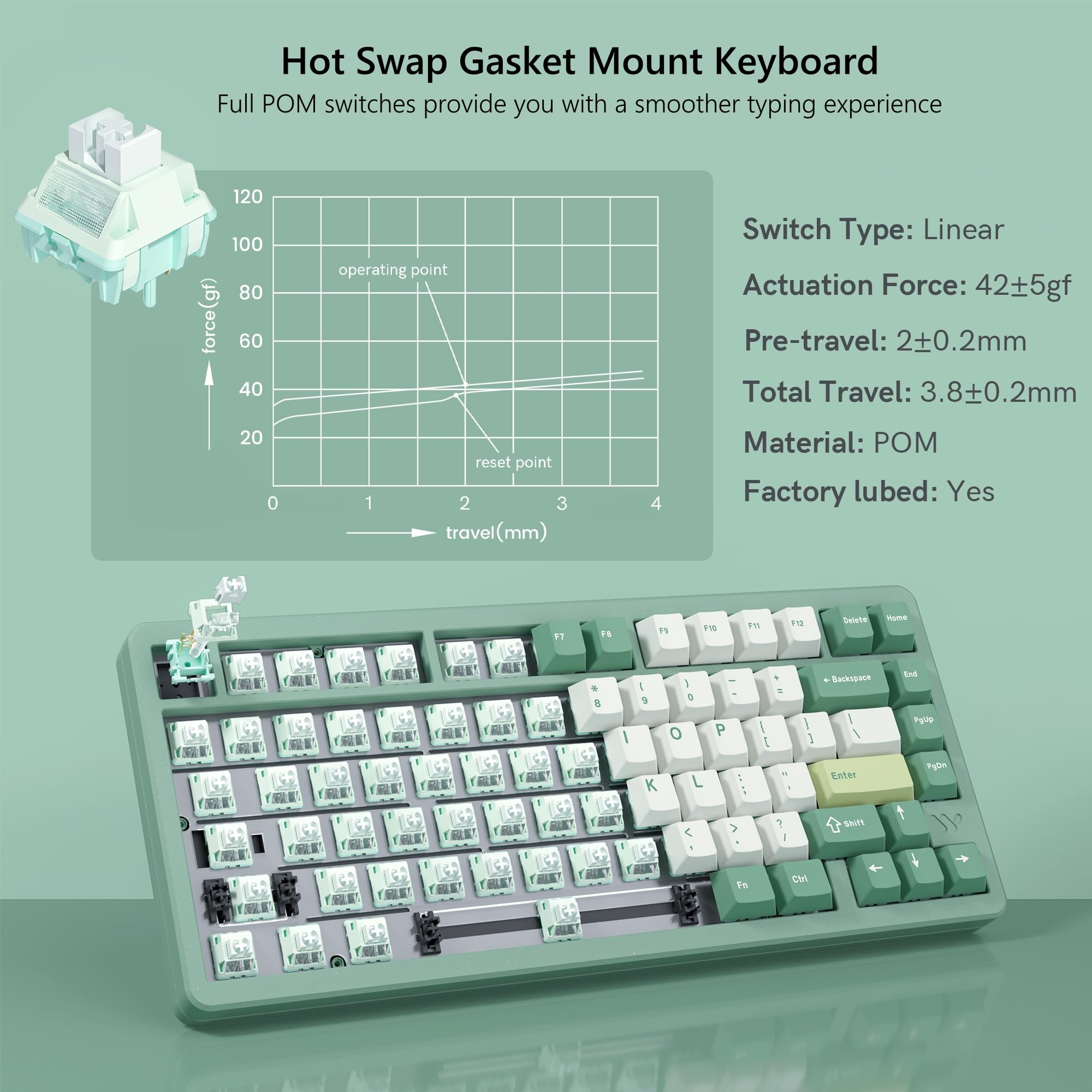 Keyboard Gaming Mekanik Kustom - Gaming Keyboard Mechanical Wireless ulasan dan harga