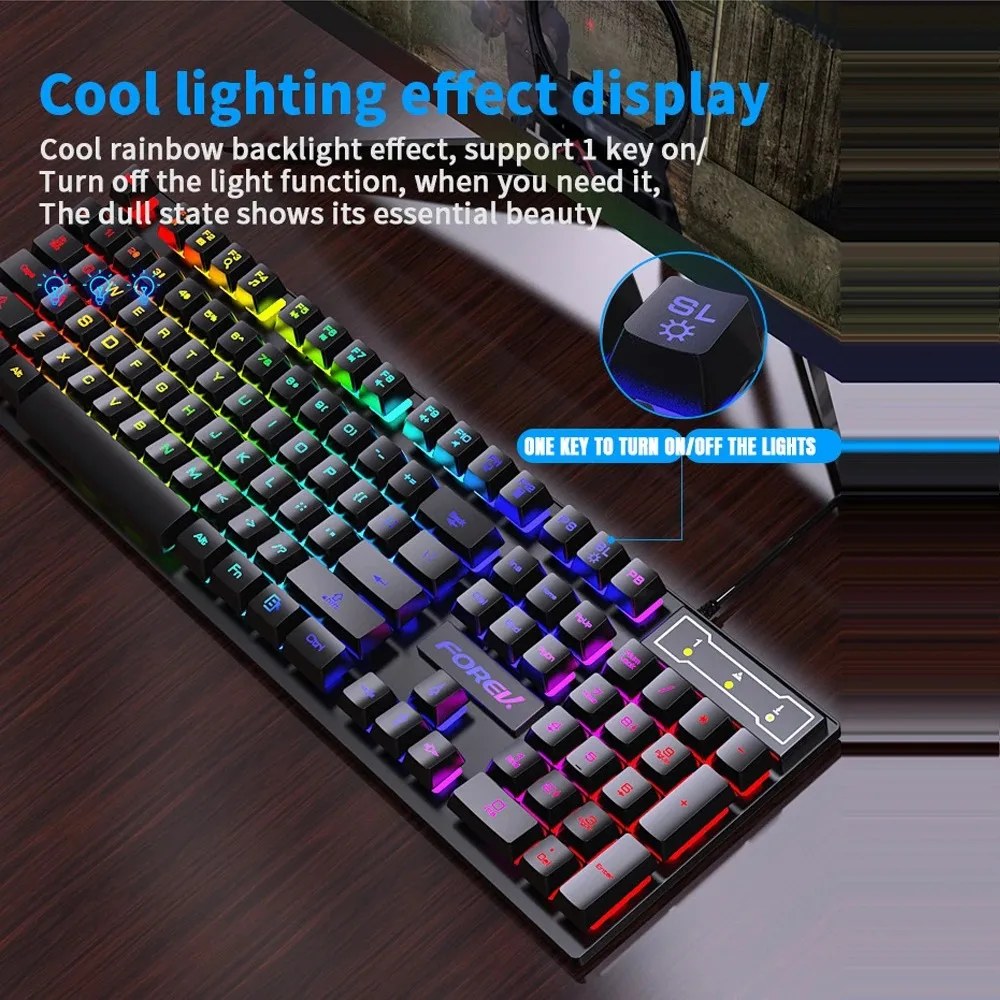 104 Tombol Keyboard Mekanik Ba - Gaming Keyboard And Mouse For Xbox ulasan dan harga