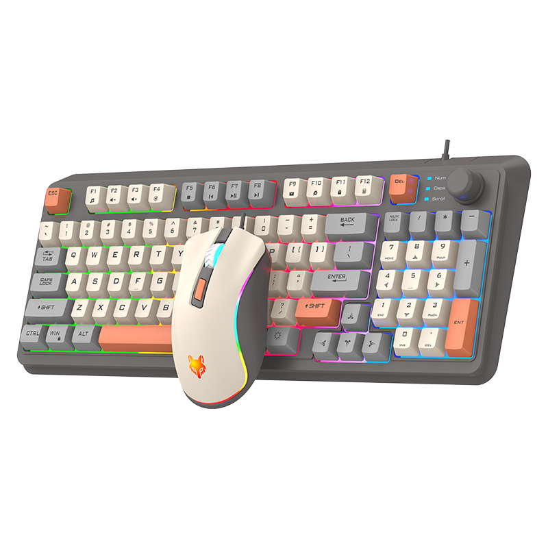 K820 Set Keyboard Game berkabe - Gaming Keyboard And Mouse For Xbox ulasan dan harga