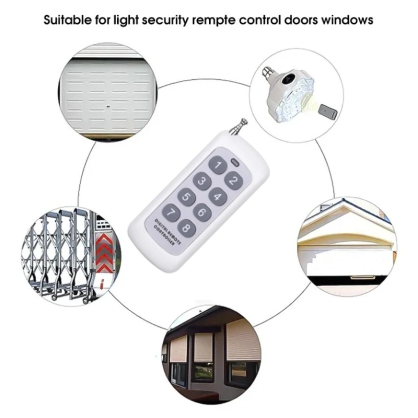Remote Control RF Nirkabel 433 - Switch Opener Tool ulasan dan harga