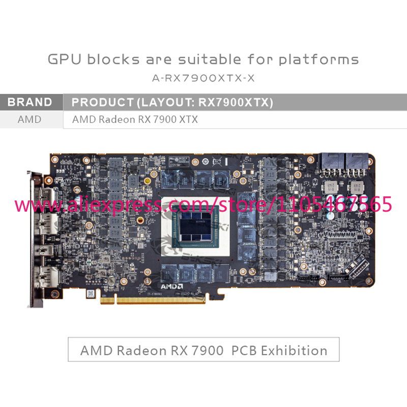 1 Buah Blok Air A-RX7900XTX-X  - Amd Vga Rx 7900 Xtx ulasan dan harga