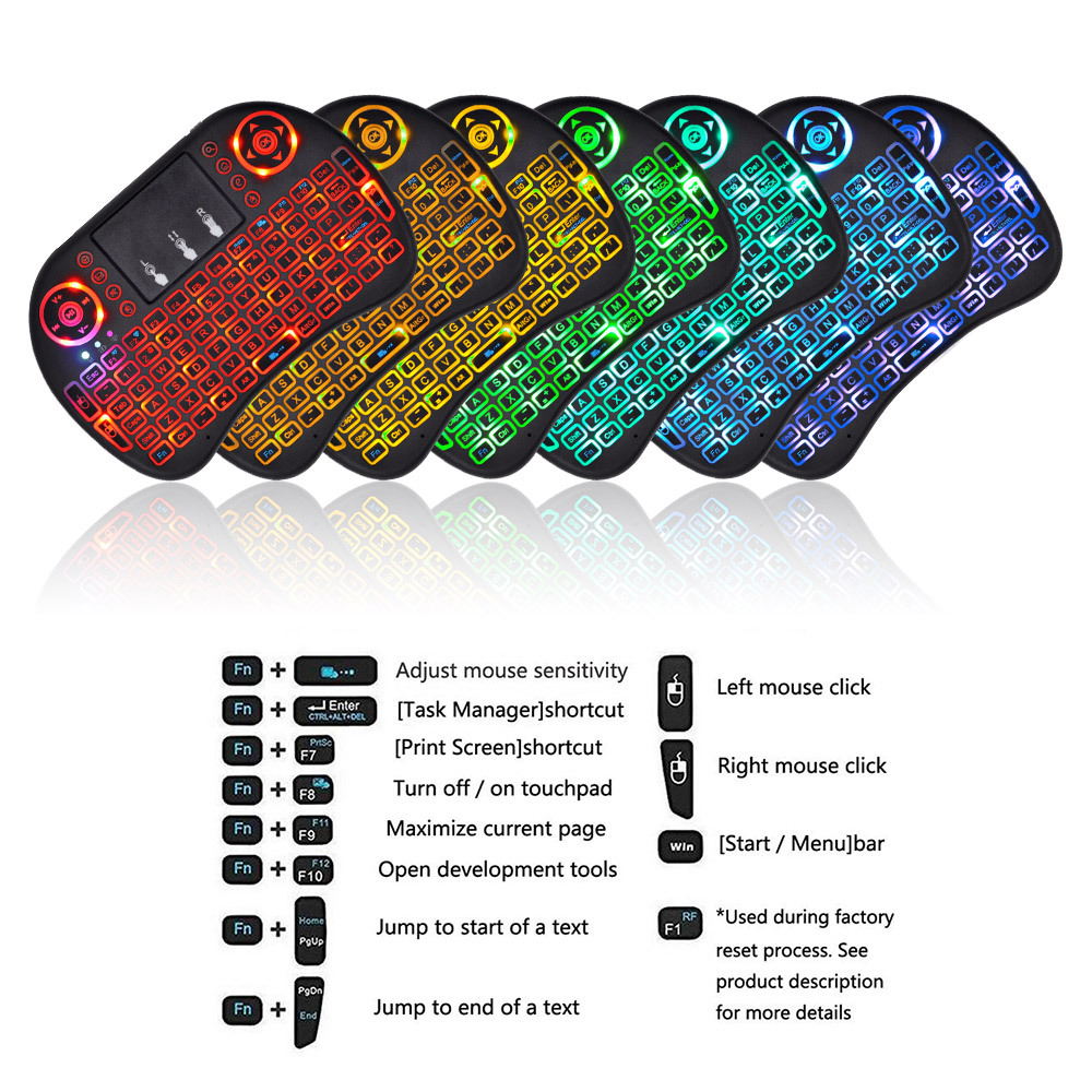 Keyboard nirkabel Mini, Mouse  - Gaming Keyboard Mechanical Wireless ulasan dan harga