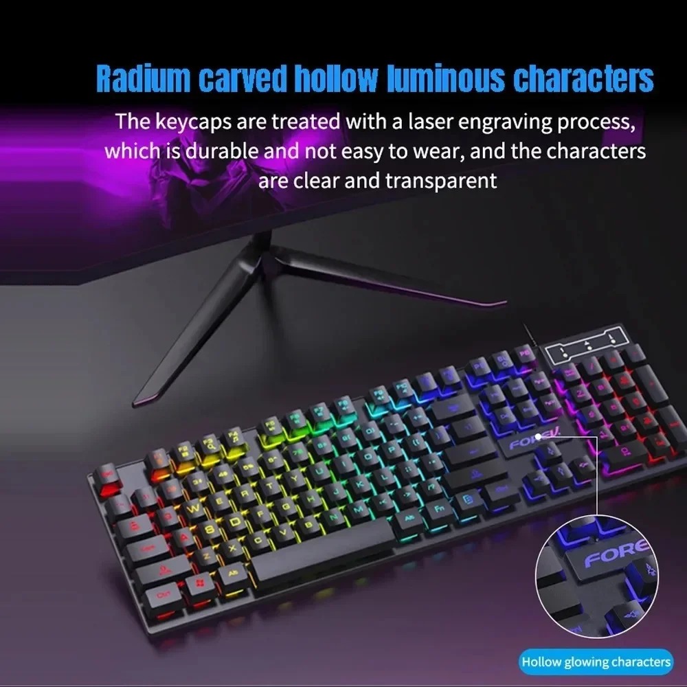 Kebidumei 104 Key Keyboard Mek - Gaming Keyboard And Mouse For Xbox ulasan dan harga